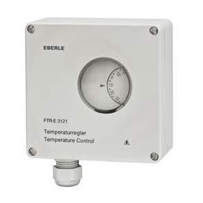 (W) Manualny regulator temperatury FTR - E - 3121 4 011 754 109 331 122 x 120 x 55 16 A DTR-E-3102 230V AC +10/-10%, 50Hz Kontrola w technologii bimetalowej jednokanałowa Temperatura górna + 35 C