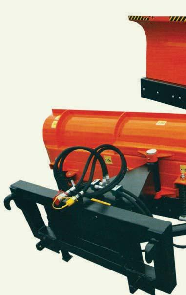 - Wersje jedno- i dwusiłownikowe Width 2 3 m - Shock absorbcion of the rubber