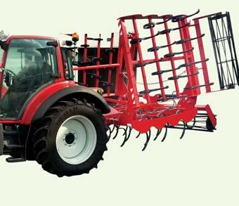 zaczepowa Cultivators working width Options: hydraulic or