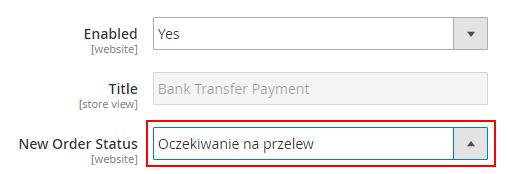 Powiąż go z płatnością przelewem w ustawieniach Configuration Payment Methods: b) Płatność zaakceptowana (automatycznie) (status code: paid_emszmal) -