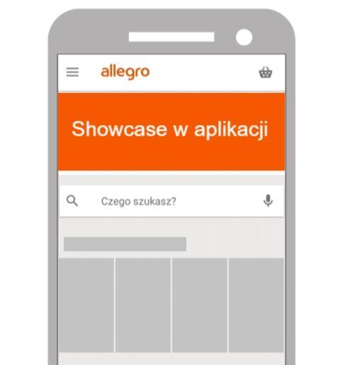 c) Showcase Mobile Showcase/Mobile JPG,PNG,GIF 1600x572 px 150 kb - kreacja JPG lub PNG lub GIF - URL kierujący na Landing Page - Kod mierzący kliknięcia Dodatkowe uwagi: