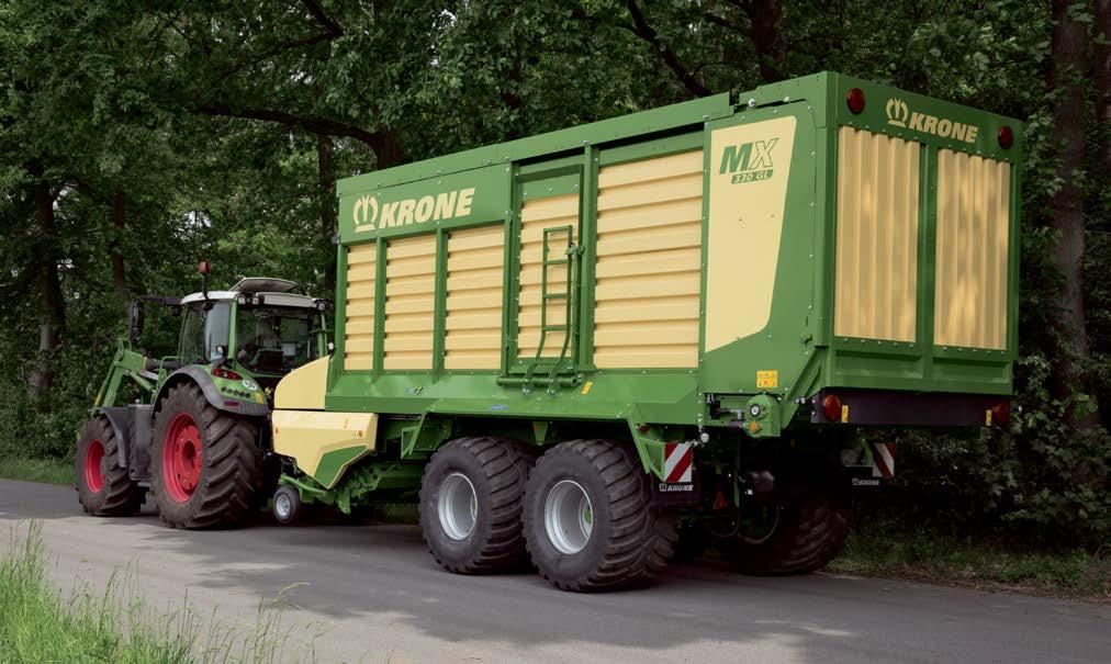 mechanicznie i krótka konstrukcja zapewniają MX 330 dużą zwrotność
