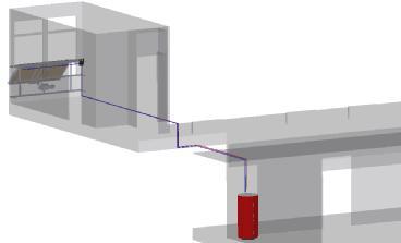 Rys. 4. Usytuowanie instalacji hydraulicznej między elementami instalacji solarnej Rys. 5.
