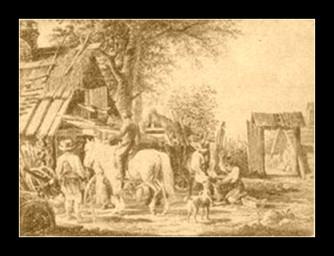 Sześć lat później w 1783 był już chorążym