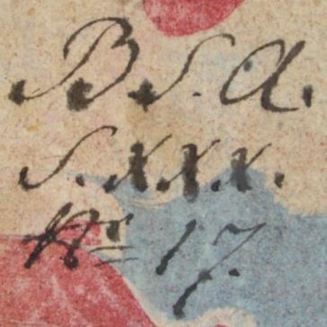 Pomian (1703-1767) Zapis własnościowy Feliksa