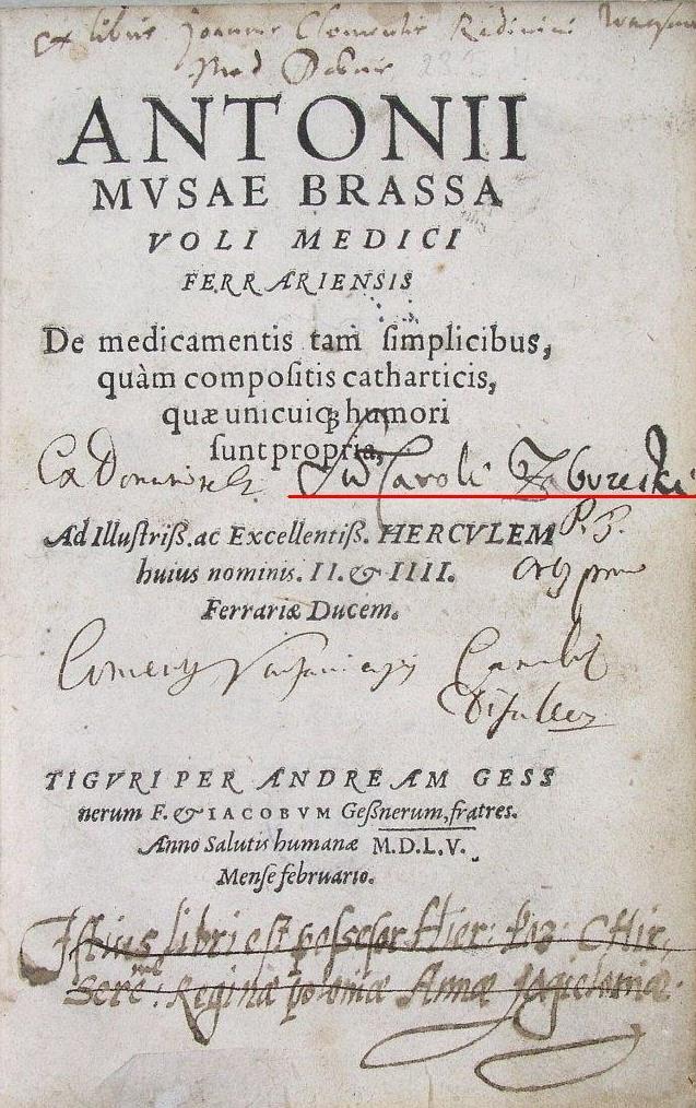 Zapis własnościowy burmistrza Starej Warszawy Karola Zabrzeskiego (zm. ok. 1680) i klasztoru warszawskiego karmelitów bosych.