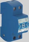 Italacje zasilające Ogranicznik przepięć/lightningcontroller podstawa Ogranicznik MC 50-B/U VDE -biegunowa podstawa kg/% 8,000 5096 83 9 MC 50-B/U: Podstawa LightningController do typu: MC 50-B VDE
