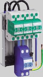 Italacje zasilające Ogranicznik przepięć/rozwiązanie systemowe SA... Ogranicznik SA 4-B/TNS+TT 3-biegunowy z NPE; 5V kg/% 222,000 5089 5 4 SA.
