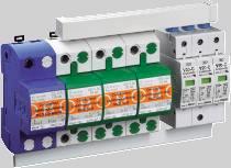 Italacje zasilające Ogranicznik przepięć/protection Set Ogranicznik +2 PS 4-B+C/TT+TNS 3-biegunowy z NPE; 5V kg/% 227,000 5089 60 7 Zestaw PS.