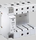 Italacje zasilające Ogranicznik przepięć/podstawa z FS Podstawa V 20-C/U- FS -biegunowy z FS; podstawa 5,000 5096 30 8 V 20-C/U-2 FS 2-biegunowy z FS; podstawa 22,000 5096 3 6 V 20-C/U-3 FS