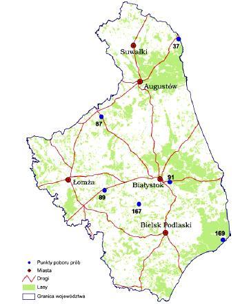 Monitoring chemizmu gleb ornych Polski" stanowi podsystem Państwowego Monitoringu Środowiska w zakresie jakości gleb i ziemi.