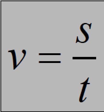 droga) (czas pokonania drogi) (prędkość)