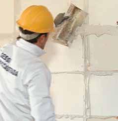 PANELE CERAMICZNO-GIPSOWE Ważne przy klejeniu paneli.