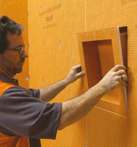 Schlüter -KERDI-BOARD Konfekcjonowane nsze z Schlüter -KERDI-BOARD