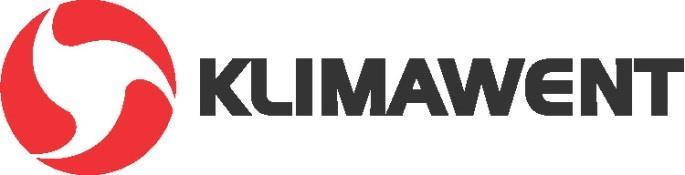 16 Producent: KLIMAWENT S.A. 81-571 Gdynia, ul. Chwaszczyńska 194 tel.