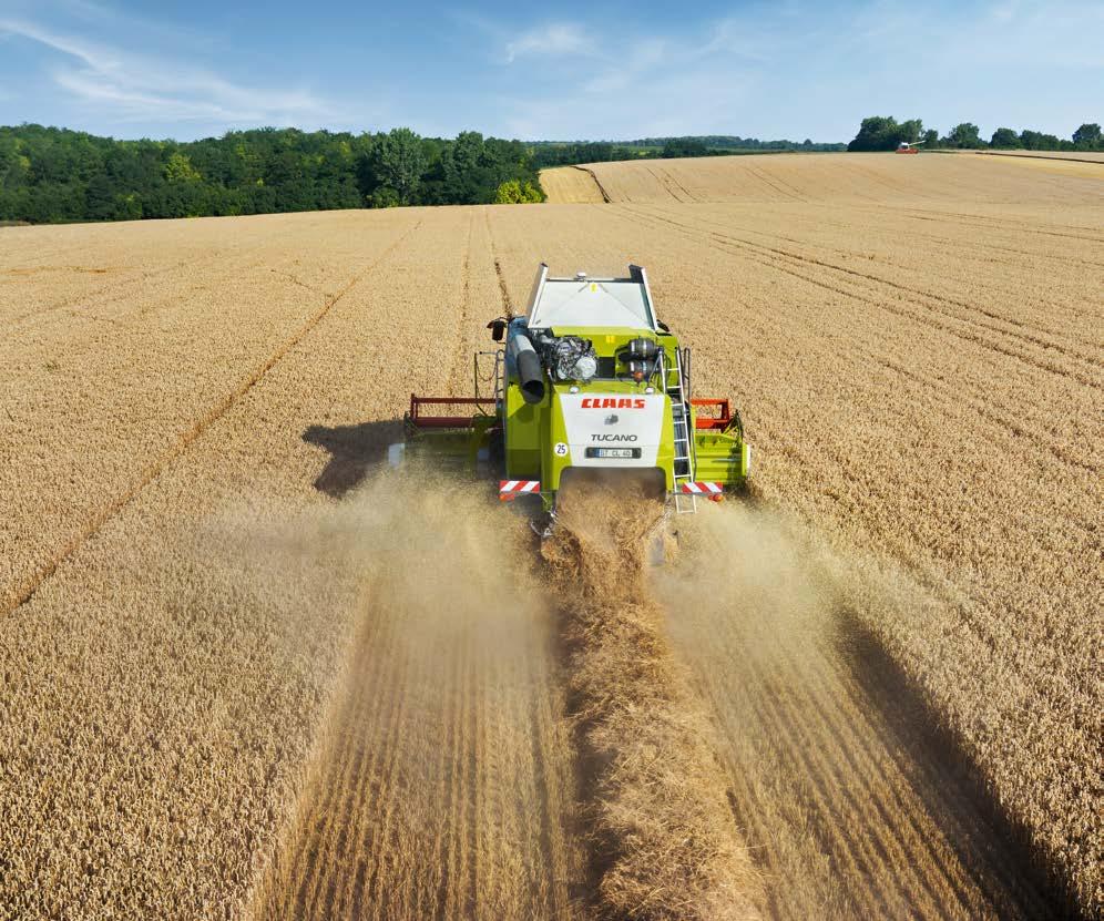Wytrząsacze intensywne CLAAS.