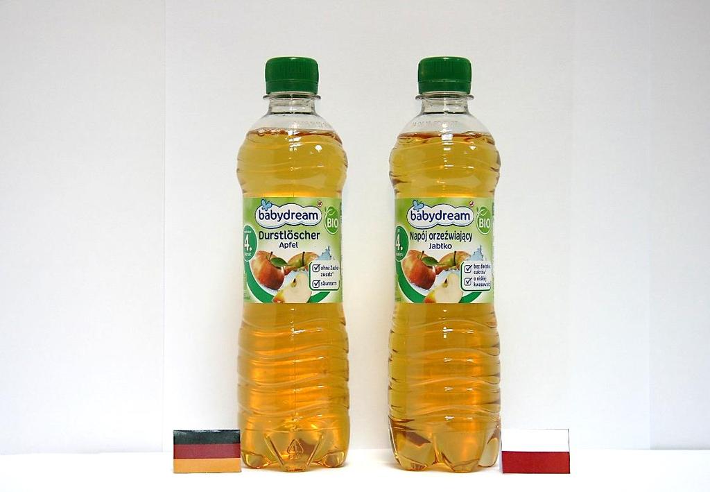 Napój orzeźwiający Babydream (ROSSMANN) Cena jednostkowa z dnia zakupu (zł za kg lub litr/100g) 5,84 6,58 Oznakowa - w tym wykaz