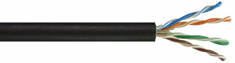 TECHNODATA LAN-UT11 kat.5e 4x2x0,5 mm KABLE DO SIECI TELEINFORMATYCZNYCH ZASTOSOWANIE Kable TECHNODATA LAN-UT11 kat.