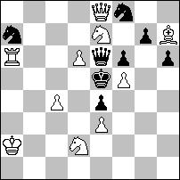 Ga7# Specjalna nagroda nr 623 Waldemar TURA Arystokratyczna superminiatura z zamianami: prostą w 2 wariantach, Zagorujką 3x1 po 1 Sg4, tematem Mäkihovi po 1 Sd3, 2 przesłonami linii białej wieży,