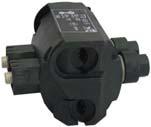 Złącze trójnikowe IPC ze śrubką normalną TSZ4-1 16-95 mm 2 10-25 mm 2 4 kv 1 M8 TSZ4-2 70-95 mm 2 70-95 mm 2 4 kv 1 M8 TSZ4-3 120-185 mm 2 16-25 mm 2 4 kv 1 M8 TSZ4-4 70-185 mm 2 70-185 mm 2 4