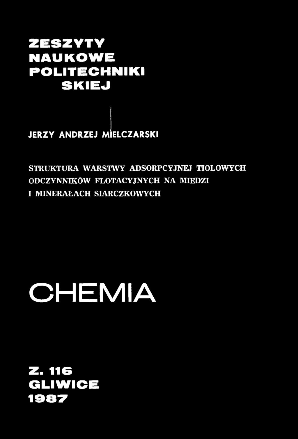 ODCZYNNIKÓW FLOTACYJNYCH NA