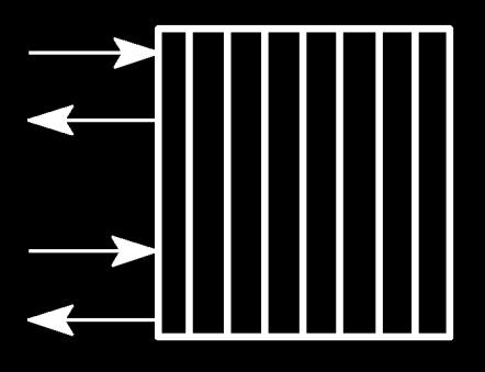 Symbol jakiego typu wymiennika ciepła przedstawia rysunek? Zadanie 16. A. Płytowego. B. Rura w rurze. C. Wężownicowego. D. Płaszczowo-rurowego.