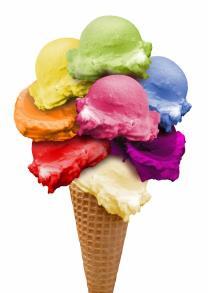 E 131 błękit patentowy Występowanie: barwione słodycze, lody; Działanie: niebezpieczny dla alergików, powoduje uwalnianie histaminy.