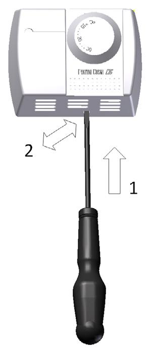 Thermostat ( C) = Roomtemperature + 3 C Ustawienie termostatu ( C) = Temp.