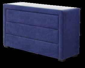 36 cm 42 cm 36 cm 42 cm 42 cm 42 cm 40 cm 150 cm 40 cm 150 cm widok z góry komody ROYAL puf Tiffany / Roma 46 cm 50 cm