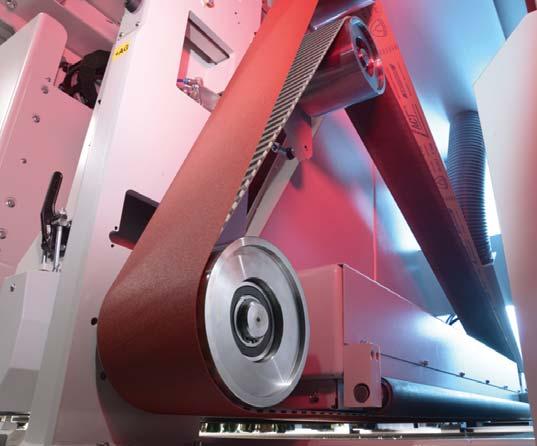 WEBER KSN szczegóły wyznaczające standardy 13 Kompleksowa technologia szlifowania firmy WEBER zapewniająca perfekcyjne powierzchnie Szlif krzyżowy firmy WEBER Równa powierzchnia i redukcja włókien