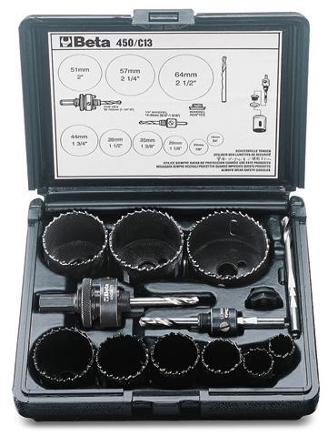 g 40P/2 Wiertło prowadzące do uchwytu model 40/2 40/C2 Zestaw pił otworowych z akcesoriami,