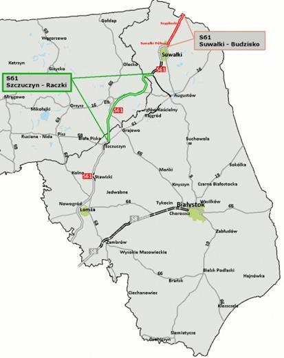 Pozostała część Via Baltici od Ostrowi Mazowieckiej aż po obwodnicę Augustowa od dzisiaj znajduje się w decydującej fazie postępowań przetargowych.