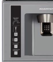 4 Drzwi / French Door/Górna zamrażarka RW660PRU3 Pojemność: brutto 586 l. / netto 540 l.