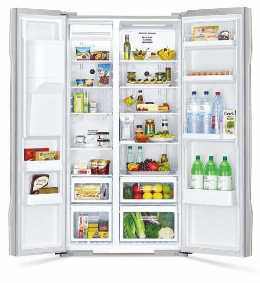 RS700GPRU2 Pojemność: brutto 651 l. / netto 589 l.