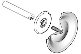 Naprawić 104* 2 14 1 15 4 14 1 303 5 15 4 13 1 Modele TP, SP, BN, FK i GE 3 301 304 13 (pompy metalowe) 3 104* 2 Modele PO i CO (pompy plastikowe) ti14022b ti14037b 1 2 3 Zaokrąglona strona jest