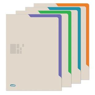 personalizacji na grzbiecie Dostępny w miksie kolorystycznym Wymiary zewnętrzne 22x30,7x0,7 cm Pojemność: 50 kartek Format: A4.