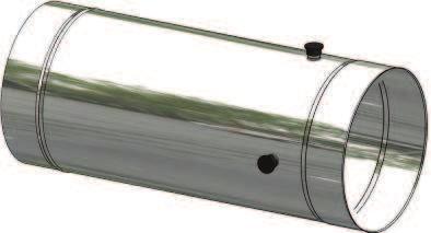 SYSTEM JENOŚCIENNYC WKŁAÓW KOMINOWYC TYPU UMET oraz UMET N.O.T. RRJ/RRP [mm] 100 113 120 130 140 150 160 180 200 225 250 300 350 400 450 500 Rura długości =1000mm Rura długości RRJ 00 10 010 RRP 00
