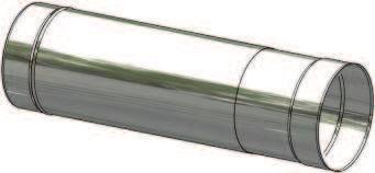 SYSTEM JENOŚCIENNYC WKŁAÓW KOMINOWYC TYPU UMET oraz UMET N.O.T. M64x4 ROZMIAR Ø180 Ø200 Ø225 Ø250 Ø300 [mm] 180 200 225 250 300 125 RPJ 64/ RPP 64 Rura długości =1000mm z króćcem pomiarowym M64x4
