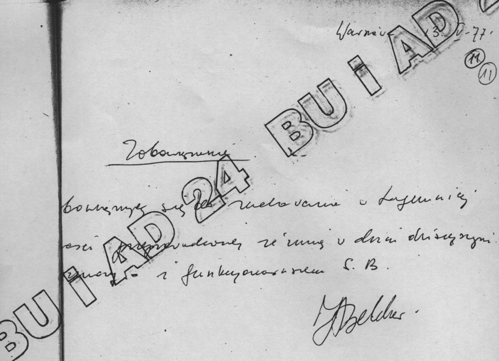 KOMENTARZE HISTORYCZNE Operacyjne możliwości przyszłego Jota SB opierała przede wszystkim na jego licznych znajomościach zawodowych i osobistych»jb«jako dziennikarz o wieloletnim stażu pracy w