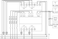 prąd łączenia przy 250 V AC, cos φ = 1 16 A 16 A Maks.