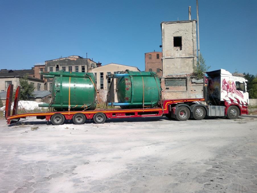 W dalszej części przedstawiono sposób wykonania zlecenia przewozu ładunku ponadnormatywnego transportem samochodowym po ulicach Szczecina, Polic i Jasienicy. 1.