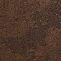 Decorative coating with rust effect, for