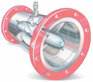 Electromagnetic Przepływomierze flow turbinowe meters Zasada pomiaru Przepływomierze turbinowe są przepływomierzami wolumetrycznymi.