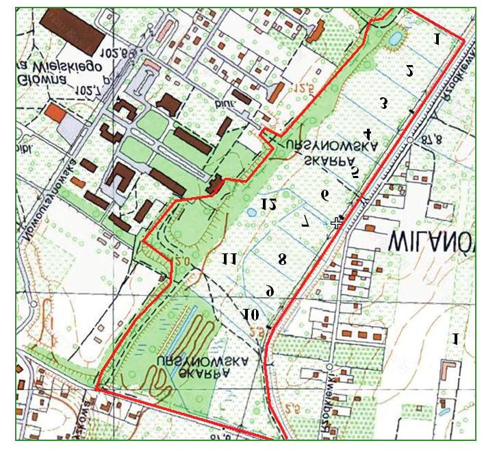 M. Janicka i in. Waloryzacja przyrodniczo-użytkowa zbiorowisk łąkowych z udziałem A. elatius i B. inermis... 39 Rysunek 1.