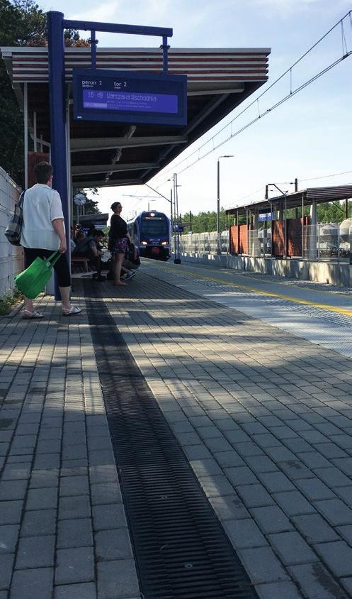 Więcej przestrzeni Na wszystkie te inwestycje HAURATON dostarczył koryt i dostosowanie do potrzeb osób niepełnosprawnych to jed ka RECYFIX PRO, z rusztem kratowym oraz rusztem ne z wielu nowych