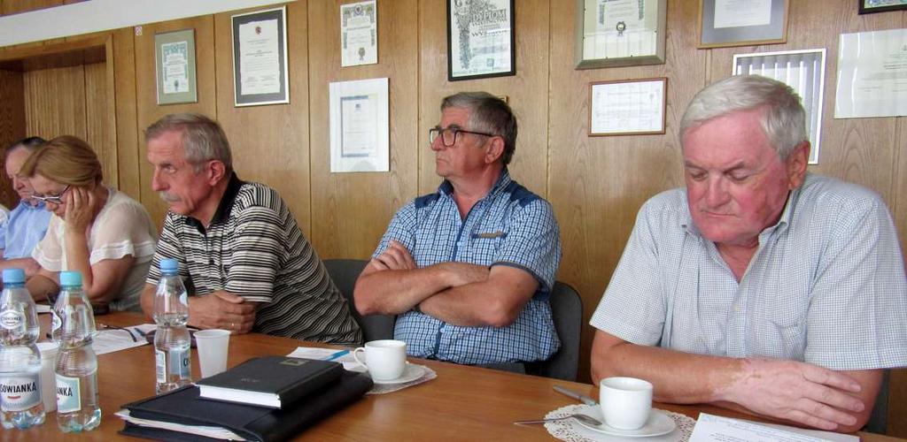 Zygmunt Zygmuntowicz, Andrzej Myśliwiec, Maciej Szylman, Jolanta Murkowska; Maciej Szylman Stanowisko Komisji Rewizyjnej wobec działalności Bydgoskiej Rady w roku 2017 Komisja