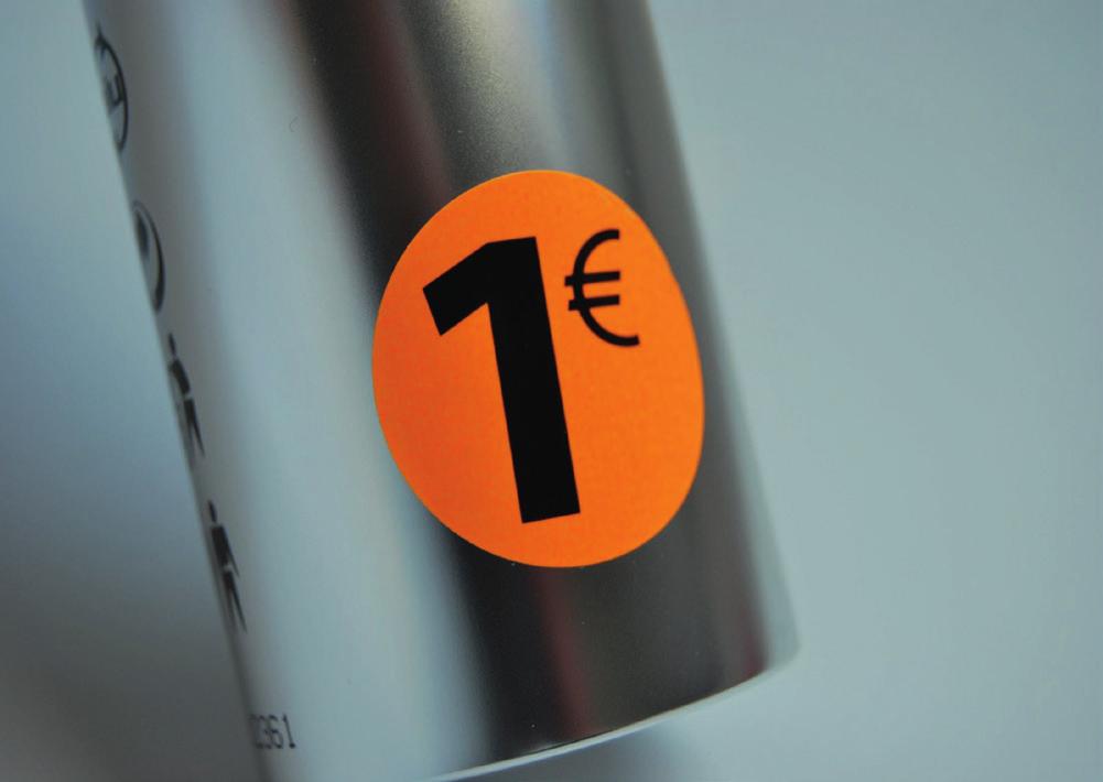 ETYKIETY PROMOCYJNE Głównym celem etykiet promocyjnych jest wyróżnienie produktu.