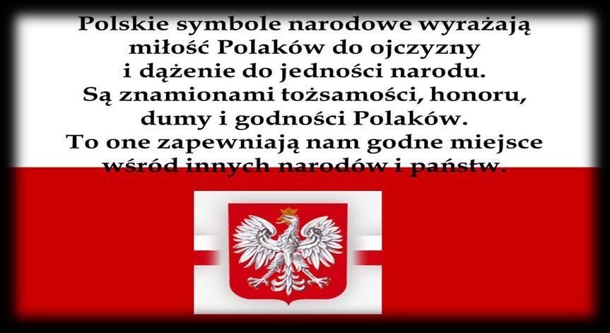 Po odzyskaniu niepodległości w 1918 roku sejm zatwierdził wizerunek orła jako herb niepodległej Polski. Flaga Polski składa się z dwóch poziomych pasów: białego na górze i czerwonego na dole.