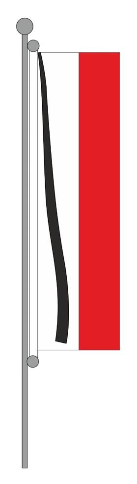 PROTOKÓ FLAGOWY PODCZAS OG OSZONEJ OBY Flag polsk podczas oby dekoruje si kirem (czarn wst o szeroko ci przynajmniej 5 cm i d ugo ci flagi).