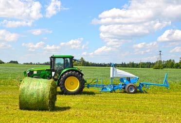 Innowacyjne rozwiązania Dane techniczne Owijarka samozaładowcza EUROMILK